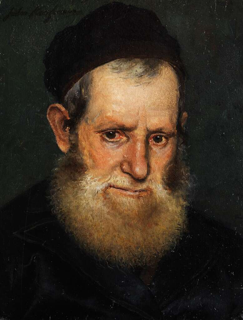 Isidor Kaufmann Bildnis eines judischen Gelehrten Synagogue