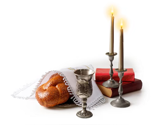 challah bread covered with special napkin shabbat wine candles white bacground traditional jewish shabbat ritual shabbat shalom 329479 883 New Kosher